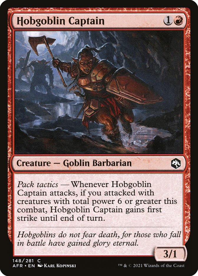 Hobgoblin Captain | AFR (Foil)
