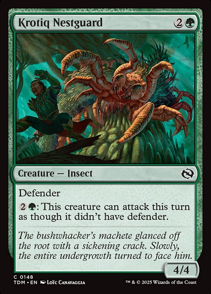 Card Scan of Krotiq Nestguard | TDM