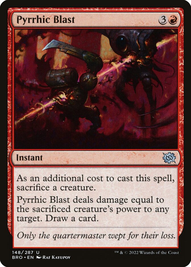 Pyrrhic Blast | BRO