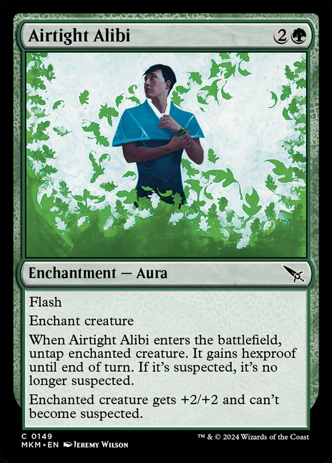 Card Scan of Airtight Alibi | MKM