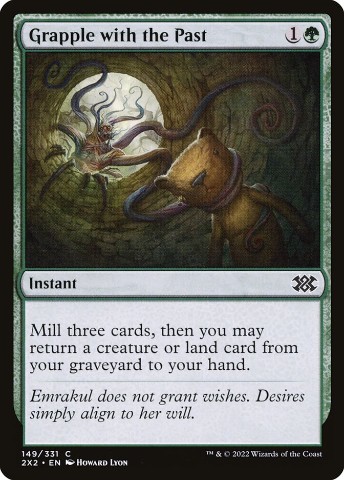 Card Scan of Grapple with the Past | 2X2