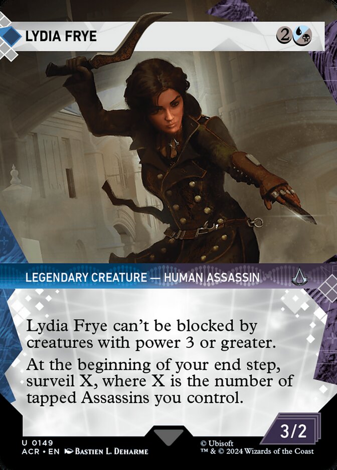 Card Scan of Lydia Frye | ACR (Showcase)