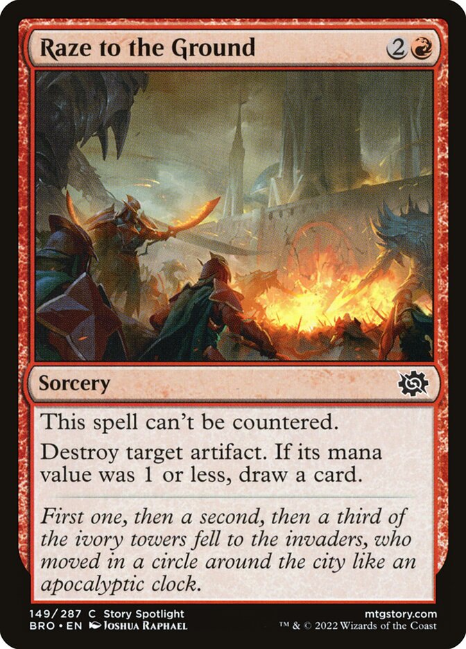 Raze to the Ground | BRO