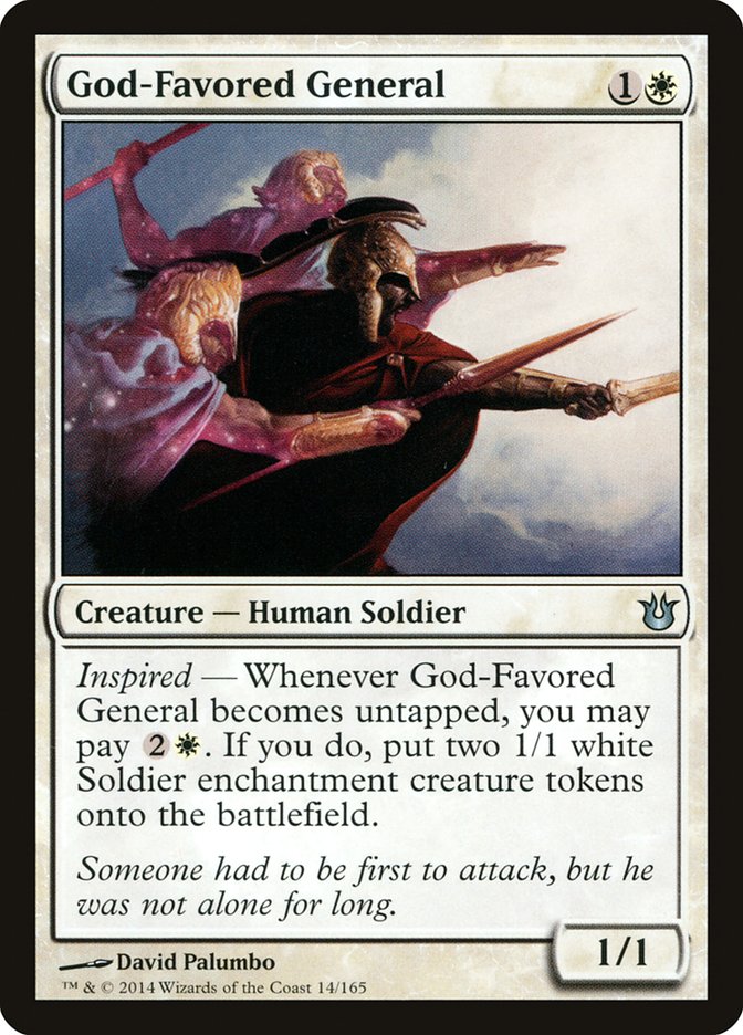 Card Scan of God-Favored General | BNG