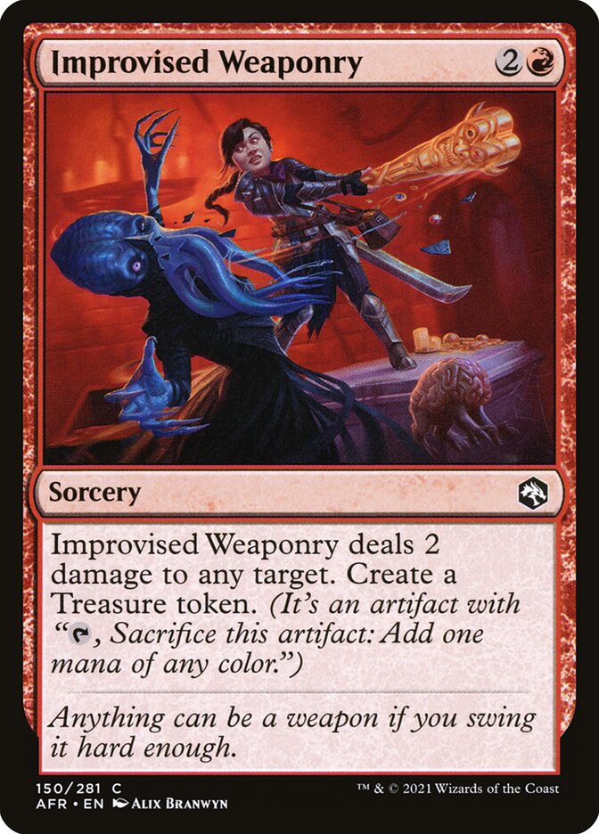 Improvised Weaponry | AFR (Foil)