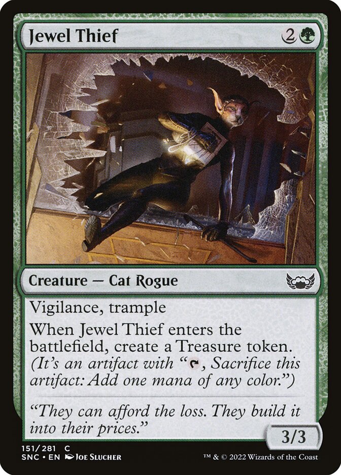 Card Scan of Jewel Thief | SNC