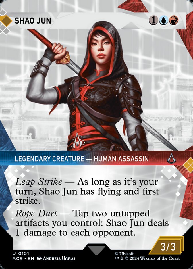 Card Scan of Shao Jun | ACR (Showcase)