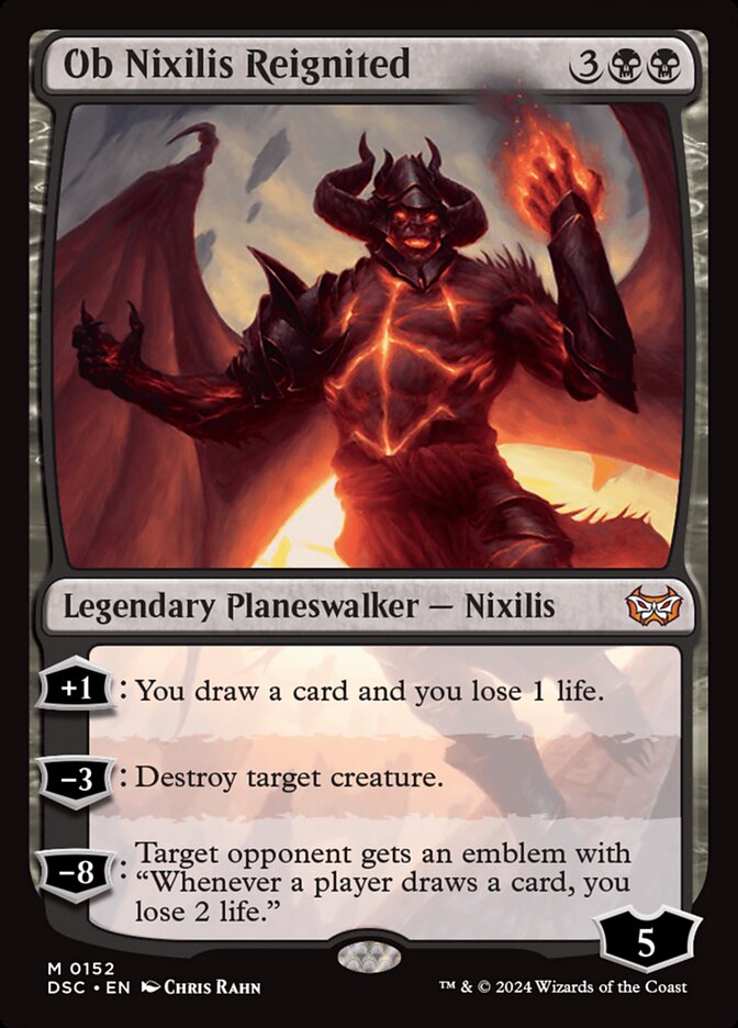 Card Scan of Ob Nixilis Reignited | DSC