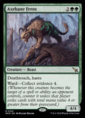 Card Scan of Axebane Ferox | MKM