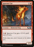 Card Scan of Igneous Cur | M21