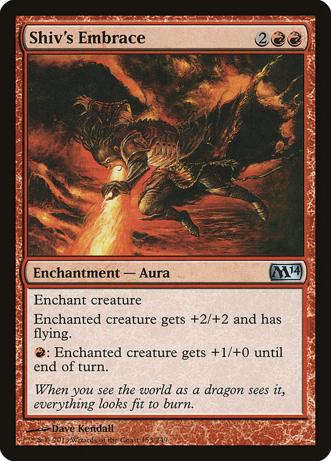 Card Scan of Shiv's Embrace | M14