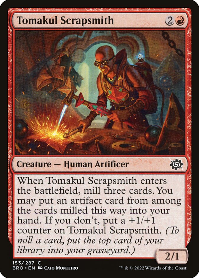 Card Scan of Tomakul Scrapsmith | BRO