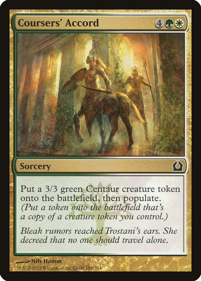 Card Scan of Coursers' Accord | RTR
