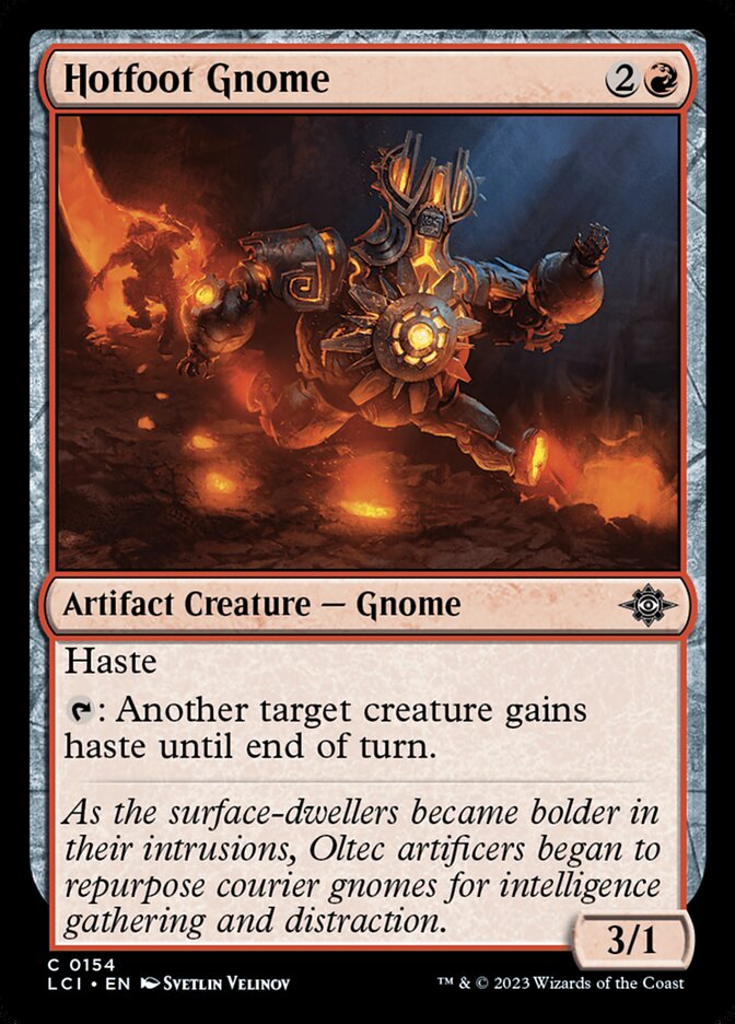 Card Scan of Hotfoot Gnome | LCI