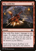 Card Scan of Play with Fire | MID