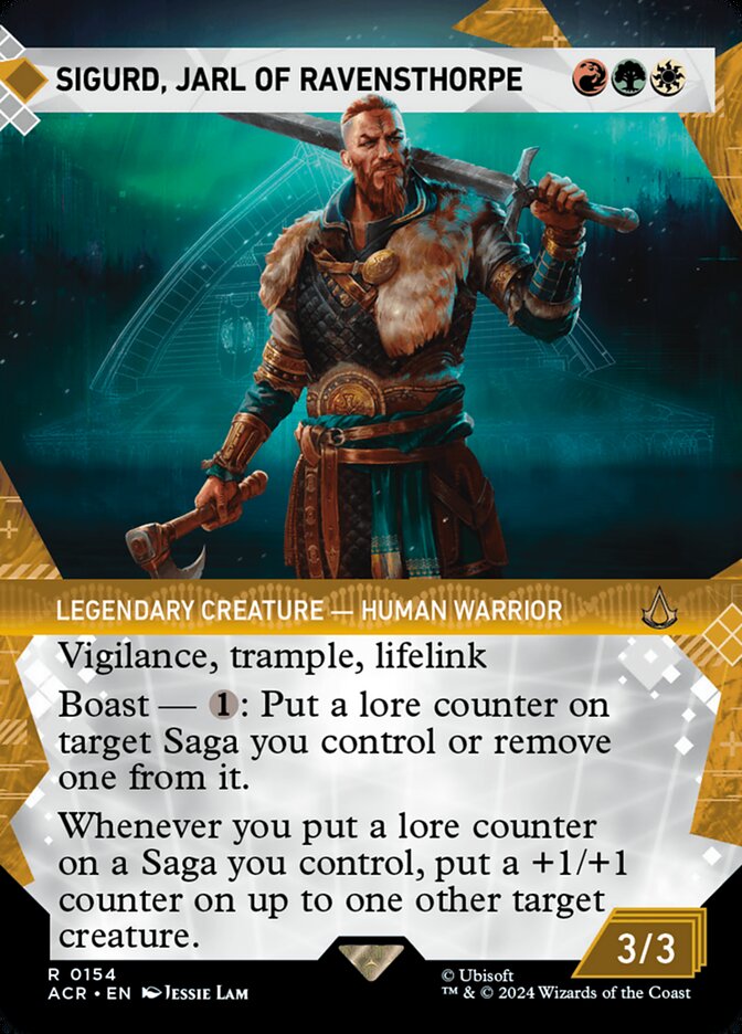 Card Scan of Sigurd, Jarl of Ravensthorpe | ACR (Showcase)