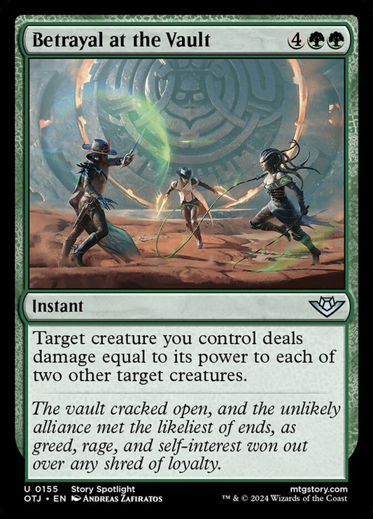 Betrayal at the Vault | OTJ