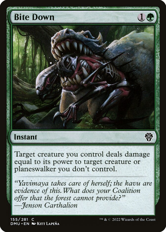 Card Scan of Bite Down | DMU