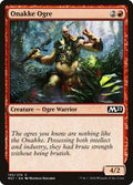 Card Scan of Onakke Ogre | M21