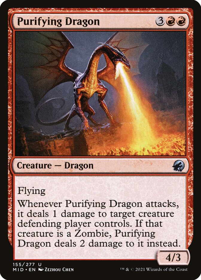 Card Scan of Purifying Dragon | MID