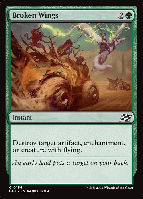 Card Scan of Broken Wings | DFT
