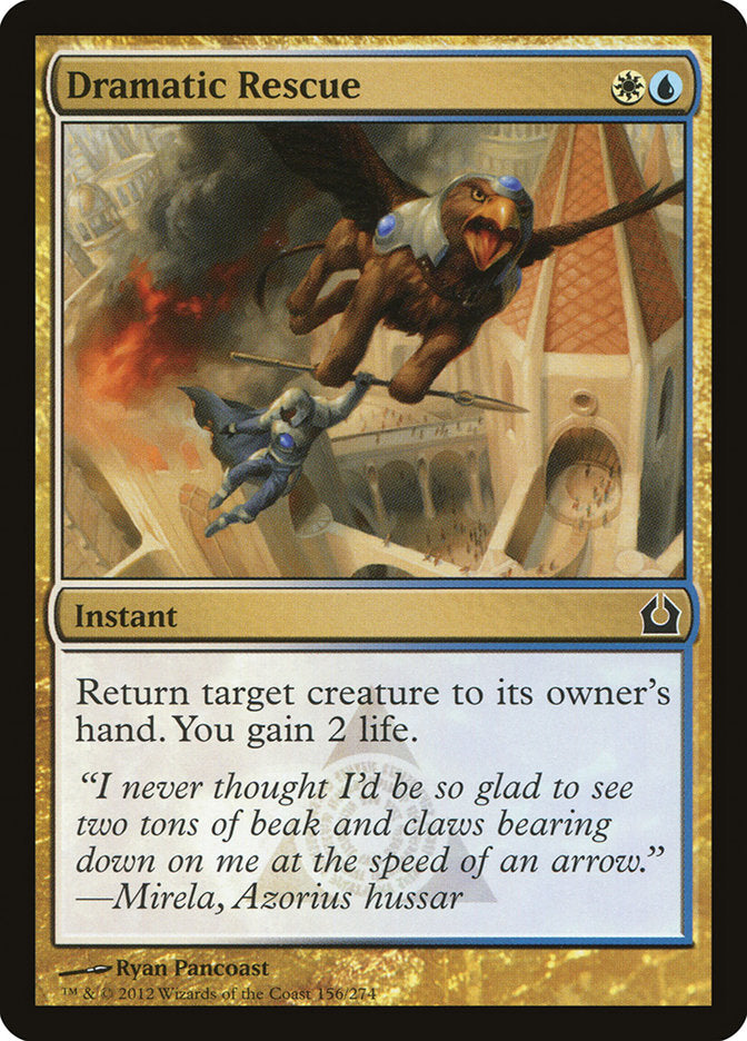 Card Scan of Dramatic Rescue | RTR