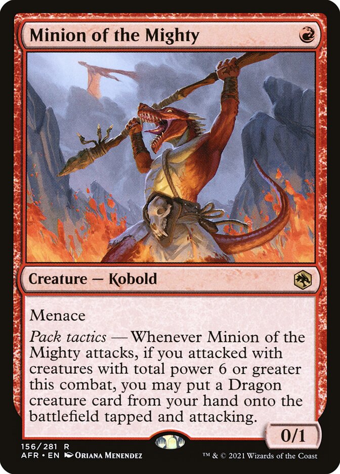 Minion of the Mighty | AFR (Foil)