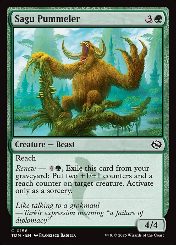 Card Scan of Sagu Pummeler | TDM