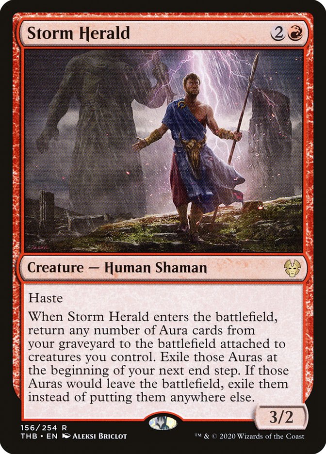 Card Scan of Storm Herald | THB
