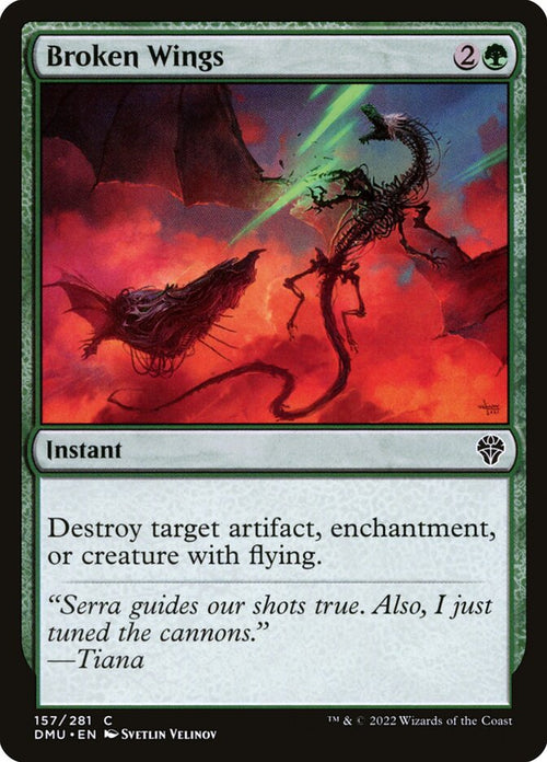 Card Scan of Broken Wings | DMU