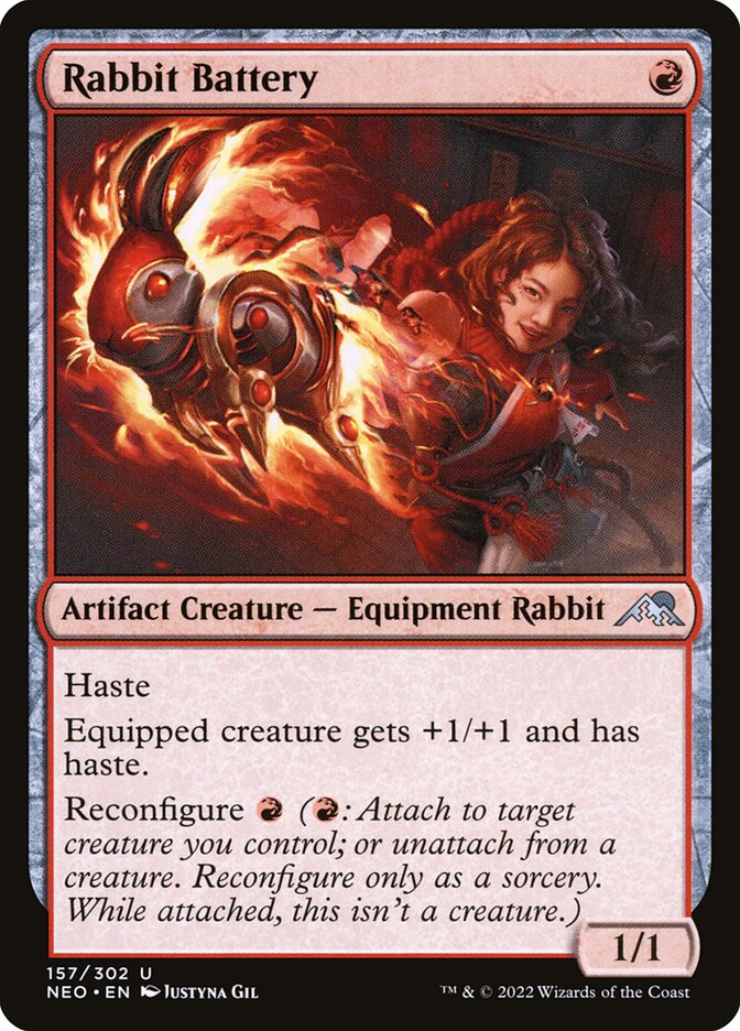 Card Scan of Rabbit Battery | NEO