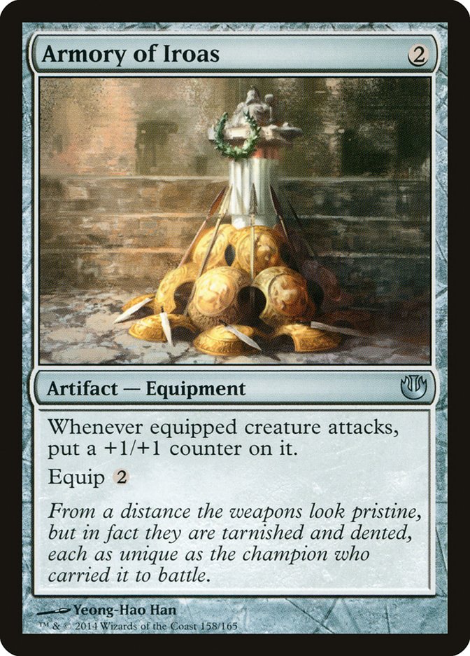 Card Scan of Armory of Iroas | JOU