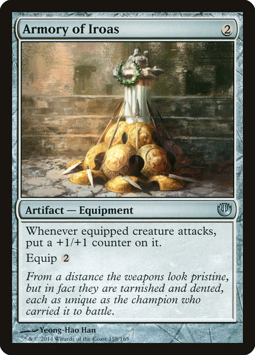 Card Scan of Armory of Iroas | JOU