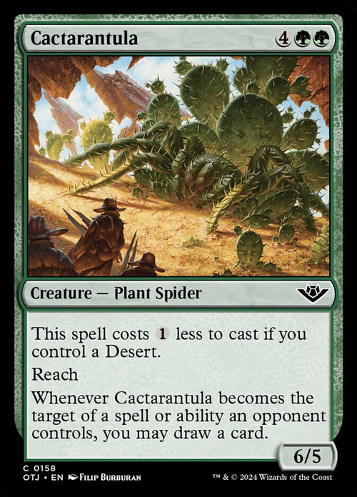 Card Scan of Cactarantula | OTJ