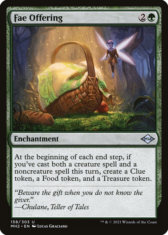 Card Scan of Fae Offering | MH2