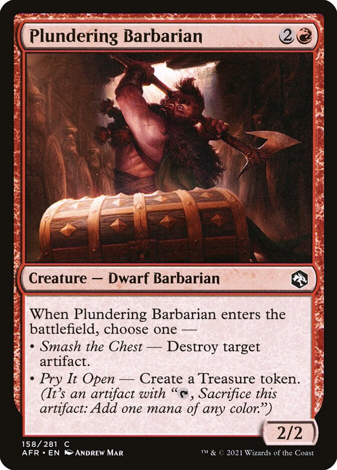 Plundering Barbarian | AFR (Foil)