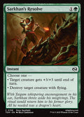 Card Scan of Sarkhan's Resolve | TDM