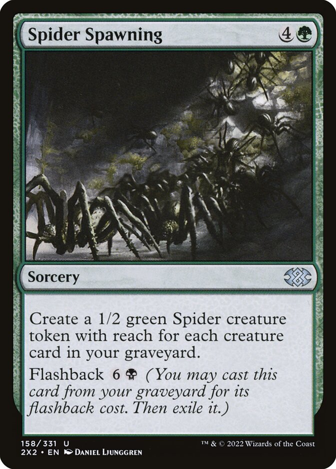 Card Scan of Spider Spawning | 2X2