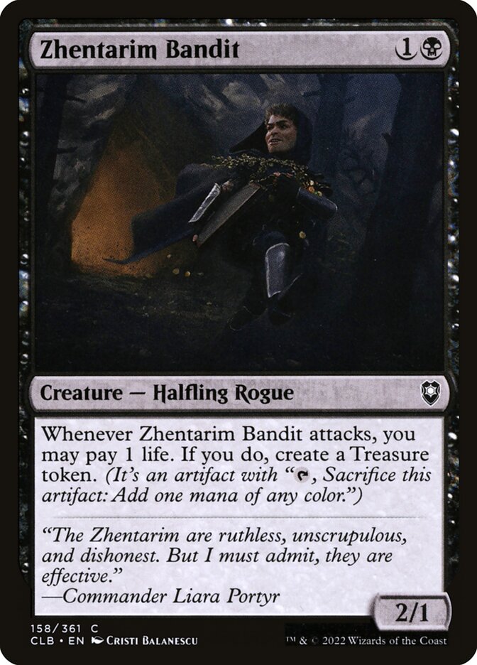 Card Scan of Zhentarim Bandit | CLB