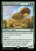 Card Scan of Colossal Rattlewurm | OTJ