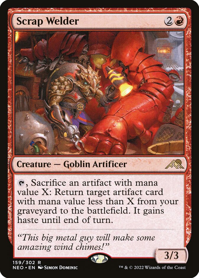 Card Scan of Scrap Welder | NEO