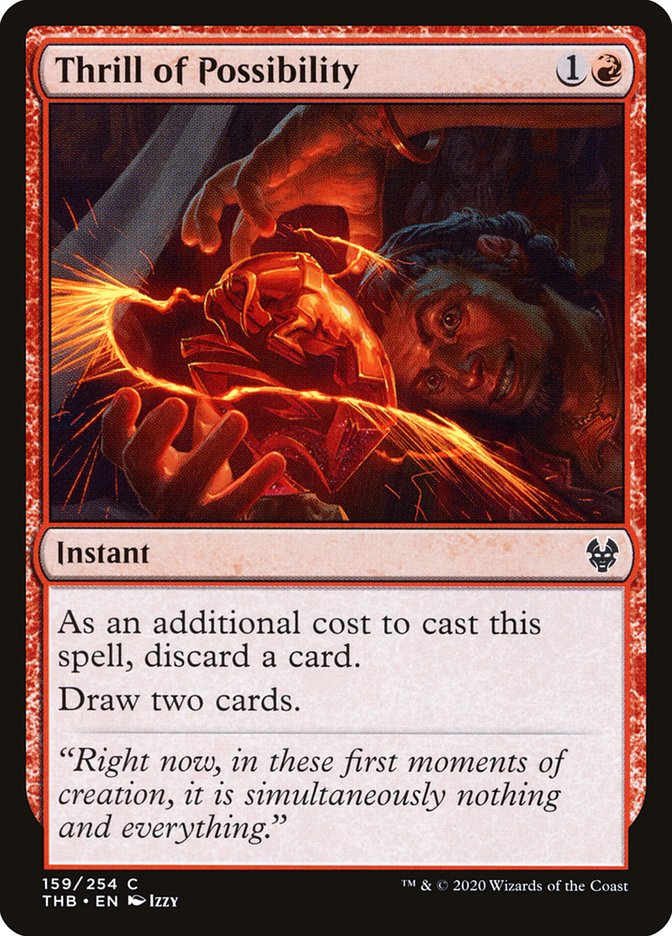 Card Scan of Thrill of Possibility | THB