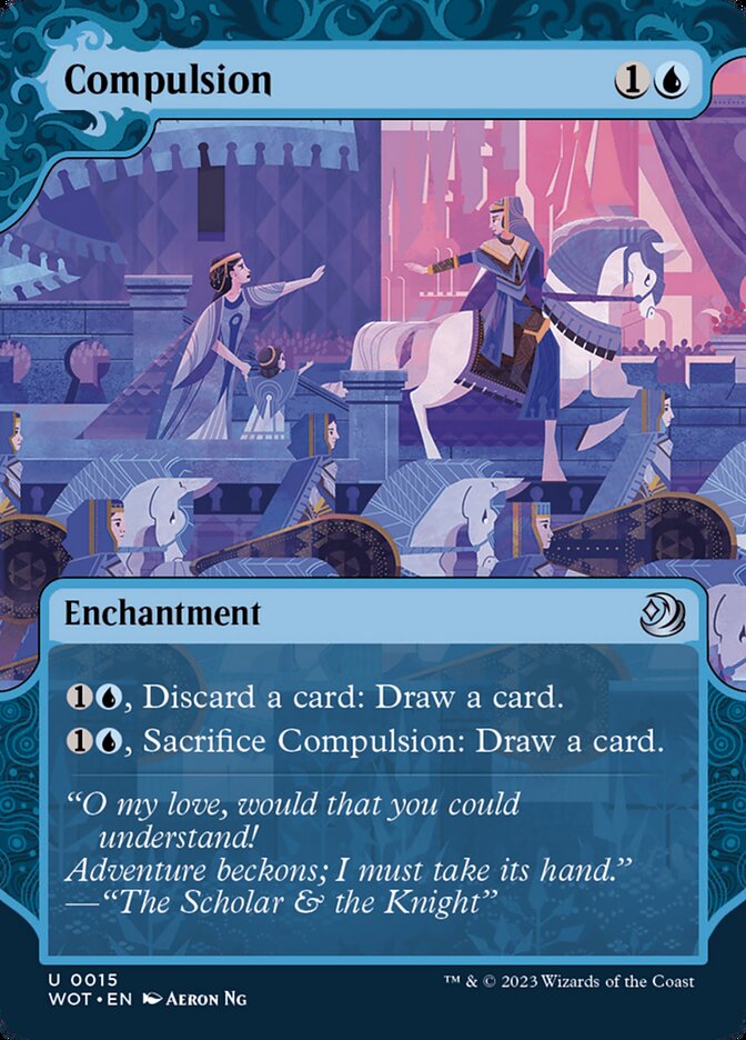 Card Scan of Compulsion | WOT (Enchanting Tales)