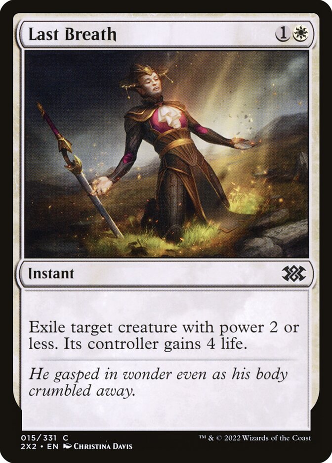 Card Scan of Last Breath | 2X2