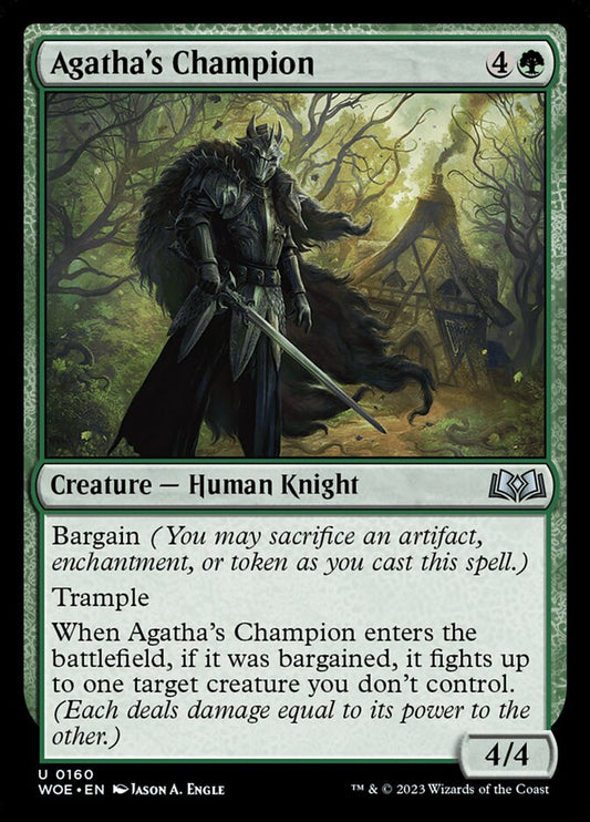 Agatha's Champion | WOE