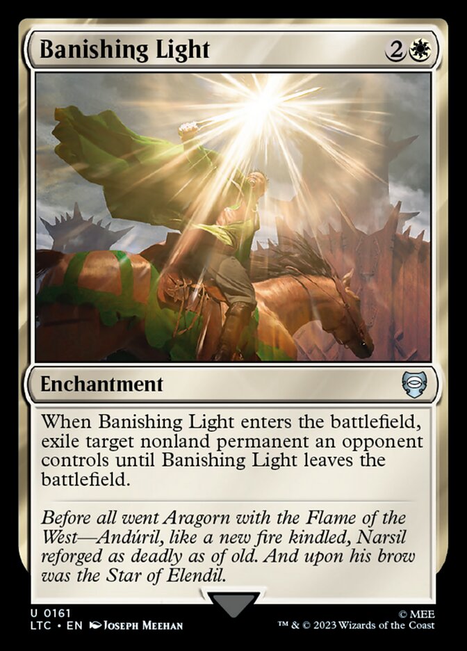 Card Scan of Banishing Light | LTC