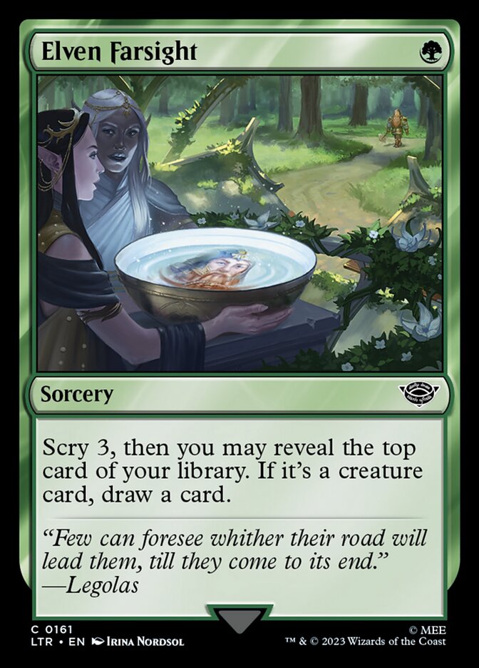 Card Scan of Elven Farsight | LTR