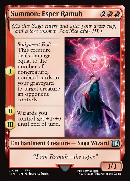 Summon: Esper Ramuh | FIN