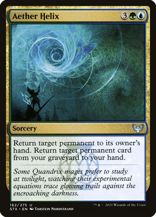 Card Scan of Aether Helix | STX