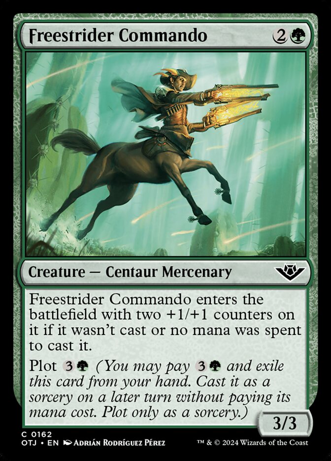 Card Scan of Freestrider Commando | OTJ